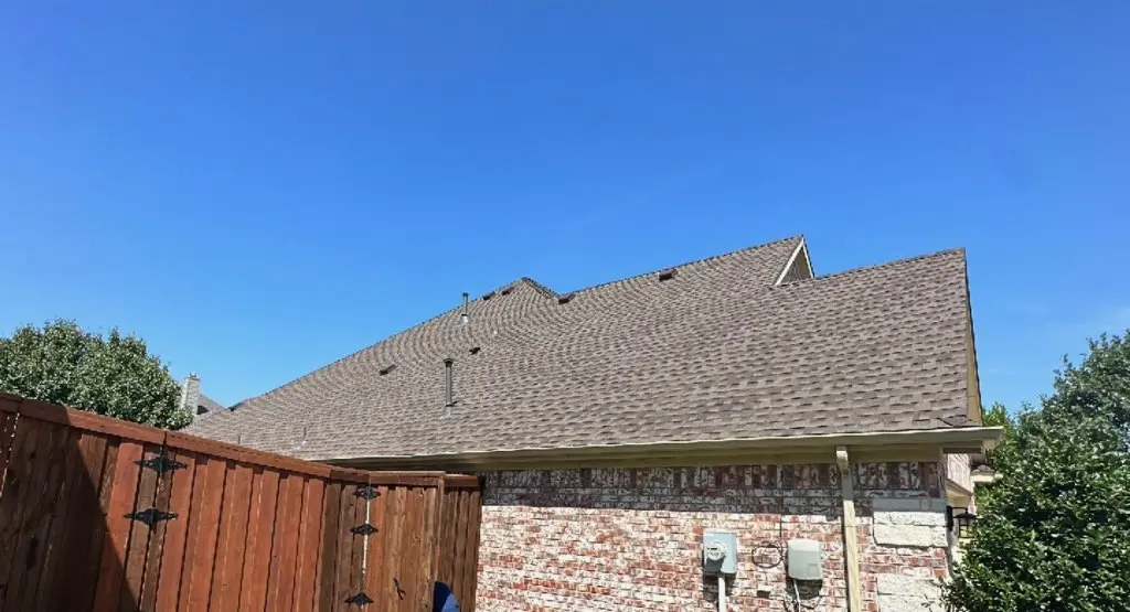 Completed roof replacement project in Brushy Creek